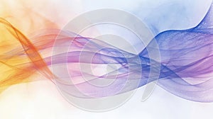 Abstract colorful waves create a fluid, dynamic visual effect