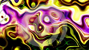Abstract colorful wavy smooth liquid marble Background photo