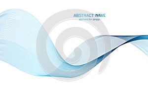 Abstract colorfull wave element for design. Digital frequency track equalizer. Stylized line art background.Vector illustration.