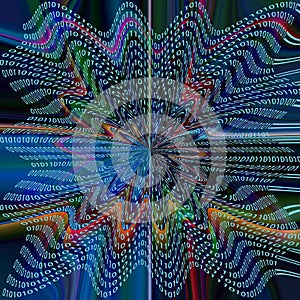 Abstract coloring background