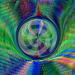 Abstract coloring background