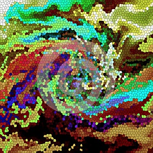 Abstract coloring background of gradient