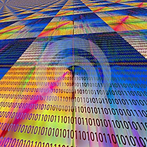 Abstract coloring background