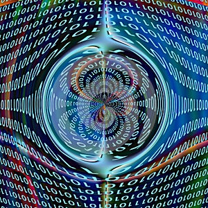 Abstract coloring background