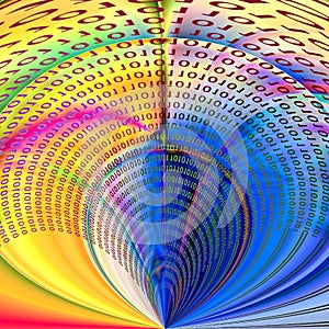 Abstract coloring background