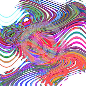 Abstract coloring background of gradient