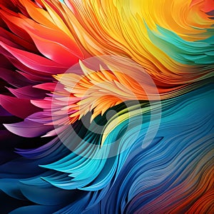 Abstract coloring background of the gradient with visual wave,twirl and lighting effects