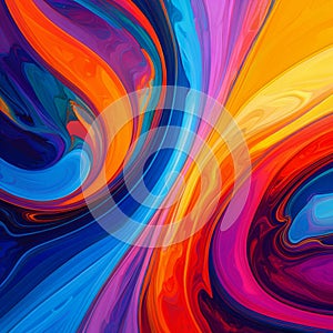 Abstract coloring background of the gradient with visual wave,twirl and lighting effects