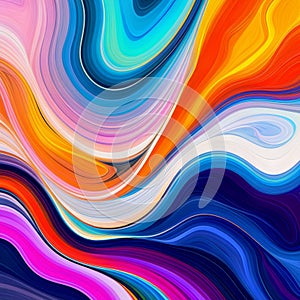 Abstract coloring background of the gradient with visual wave,twirl and lighting effects