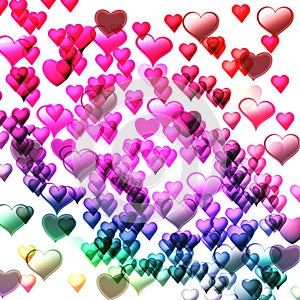 Abstract coloring background