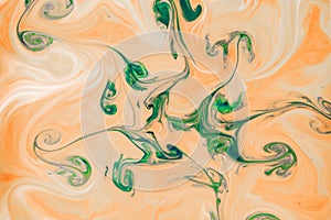 Abstract colors, backgrounds and textures. Food Coloring in milk