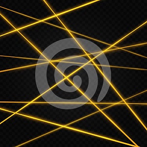 Abstract colors laser beam. Transparent is isolated on a black background.