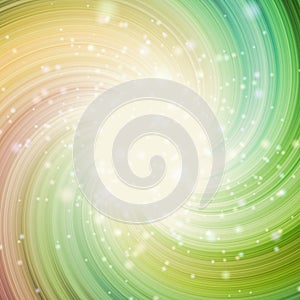 Abstract colour burst twist background