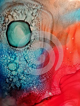 Abstract colourful paint background