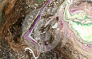 Abstract colourful paints.