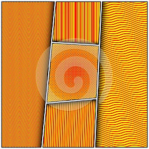 Abstract comic concept