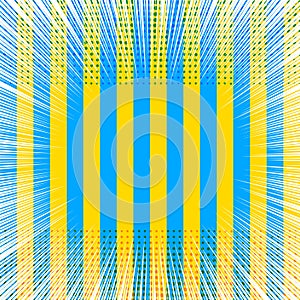 Abstract comic light template