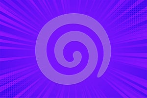 abstract comic line explosion purple background design
