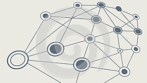 Abstract Compass Rose Vector Art, Directional Navigation Symbol Icon, vector design Generative AI