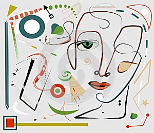 Abstract composition 22-256