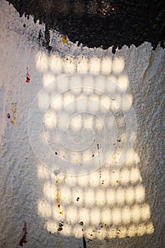 Abstract composition from the evening shadows 3