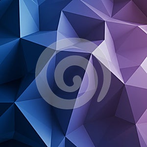 Abstract composition featuring geometric polygonal shapes with a 3D effect. The
