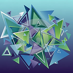 Arranged against a gradient background transitioning from light to dark tones