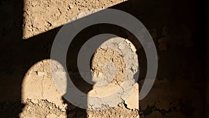 Abstract Shadows on Textured Wall