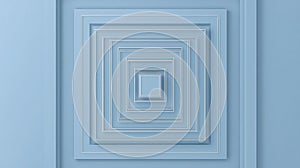 Abstract Geometric Design with Square Frames