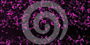 Abstract composition of  triangle.