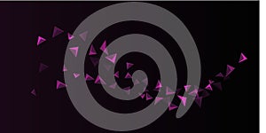 Abstract composition of  triangle.