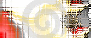 Abstract Computer generated Fractal design. A fractal is a never-ending pattern. Fractals are infinitely complex patterns