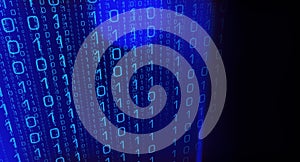 Abstract computer hacking background