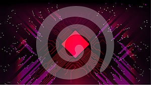 Abstract computer microprocessor circuit board vector background. EPS 10