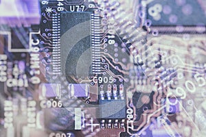 Abstract computer processors background