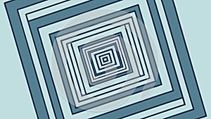 Abstract Concentric Geometric Square Pattern, vector design Generative AI