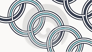 Abstract Concentric Rings Pattern Dynamic Design, vector design Generative AI