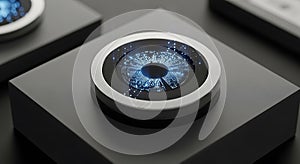 Abstract concepts data visualization the eye of insight