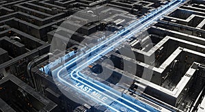 Abstract concepts data visualization navigating complexity