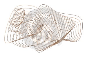 Abstract conceptual geometric path lines pattern. Repeat, shape, drawing & web.