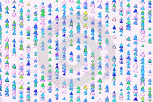 Abstract conceptual triangle pattern. Shape, effect, design, template & background.