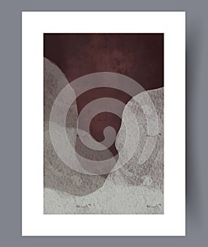 Abstract conceptualism sketch wall art print