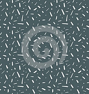 Abstract Confetti Background Pattern.