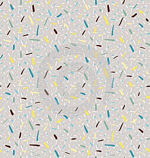 Abstract Confetti Background Pattern.