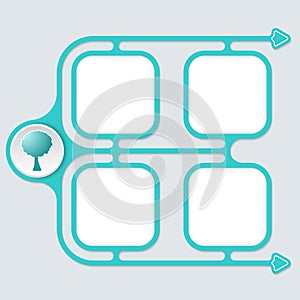 Abstract connected frames