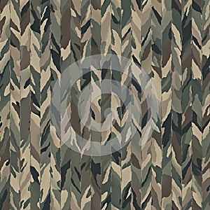 Abstract and contemporary digital art camouflage design