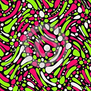 Abstract and Contemporary Digital Art chaos Waves Pattern Design