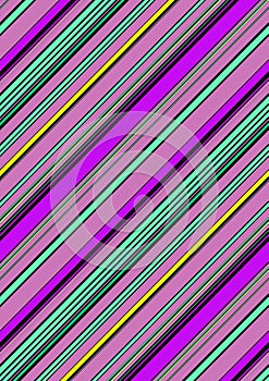 Abstract and contemporary digital art colourful stripe design