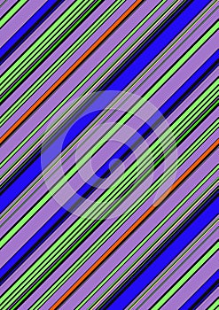 Abstract and contemporary digital art colourful stripe design