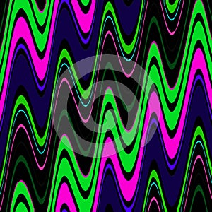 Abstract and Contemporary Digital Art colourful wave pattern